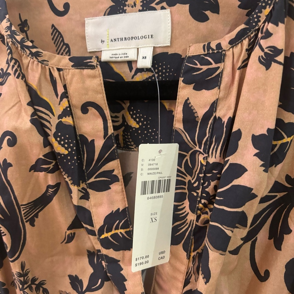 Anthropologie somerset maxi xs